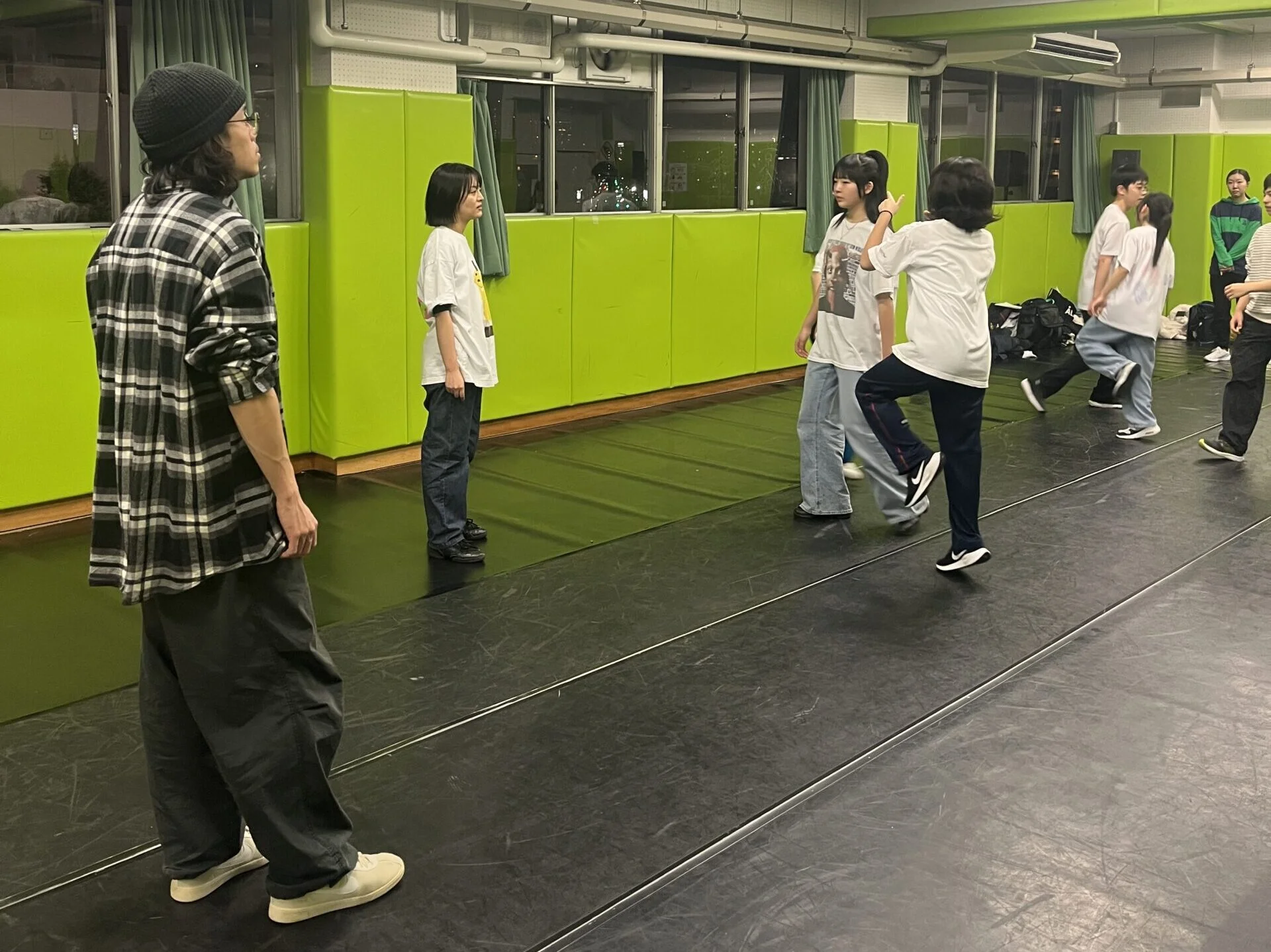 振付中